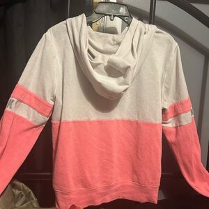 Pink and white Sweater